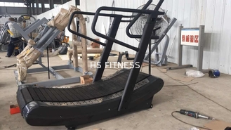 3g καρδιο Treadmill καμπυλών Woodway ικανότητας ριγωτή τρέχοντας ζώνη αντιολισθητική