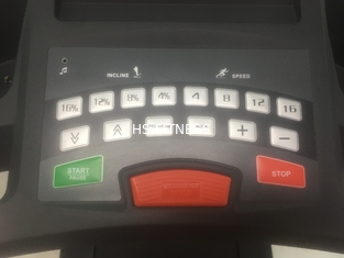 5hp βαρέων καθηκόντων Treadmill κανονικό κιγκλίδωμα αριθμητικών πληκτρολογίων 0-20% PU οθόνης