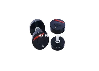 50KG γυμναστικής Workout εξαρτημάτων μαύρο σύνολο αλτήρων Crossfit ντυμένο PU