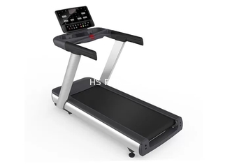 160kg μοναδικό εμπορικό Treadmill γυμναστικής βαρέων καθηκόντων μαύρο χρώμα για το κέντρο ικανότητας