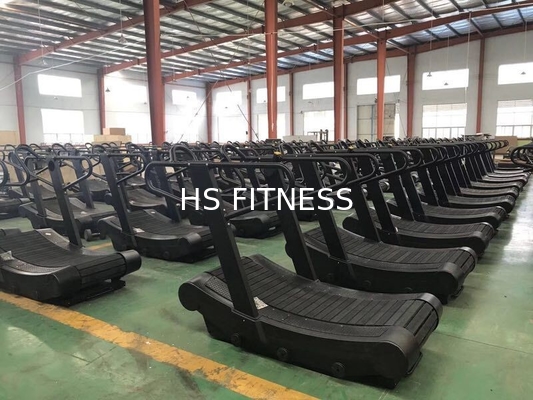 3g καρδιο Treadmill καμπυλών Woodway ικανότητας ριγωτή τρέχοντας ζώνη αντιολισθητική