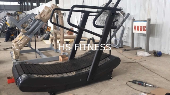 3g καρδιο Treadmill καμπυλών Woodway ικανότητας ριγωτή τρέχοντας ζώνη αντιολισθητική