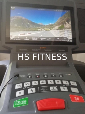 Αξιόπιστο Treadmill λεσχών ικανότητας ζωής, τυποποιημένο Treadmill βιομηχανικό 1-20km/H γυμναστικής
