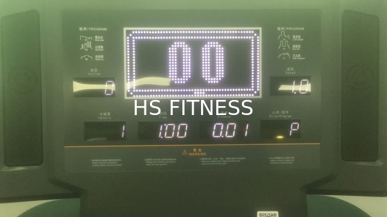 5hp βαρέων καθηκόντων Treadmill κανονικό κιγκλίδωμα αριθμητικών πληκτρολογίων 0-20% PU οθόνης