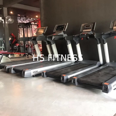 5hp βαρέων καθηκόντων Treadmill κανονικό κιγκλίδωμα αριθμητικών πληκτρολογίων 0-20% PU οθόνης