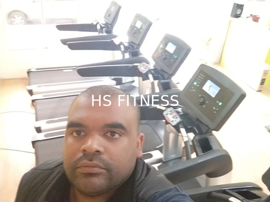 Treadmill γυμναστικής εξογκωμάτων διευθετήσιμος εμπορικός πτυσσόμενος χαμηλού θορύβου κλίσεων