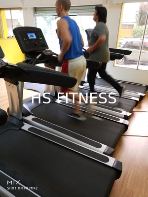 Treadmill γυμναστικής εξογκωμάτων διευθετήσιμος εμπορικός πτυσσόμενος χαμηλού θορύβου κλίσεων