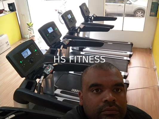 Treadmill γυμναστικής εξογκωμάτων διευθετήσιμος εμπορικός πτυσσόμενος χαμηλού θορύβου κλίσεων