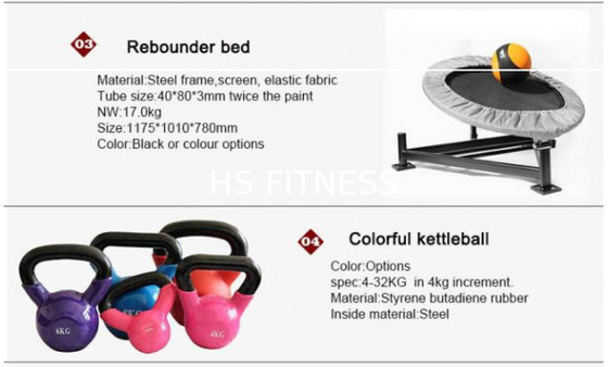 Σύμπραξη 360 εξοπλισμός γυμναστικής, μηχανή Workout σύμπραξης διασταυρώσεων καλωδίων