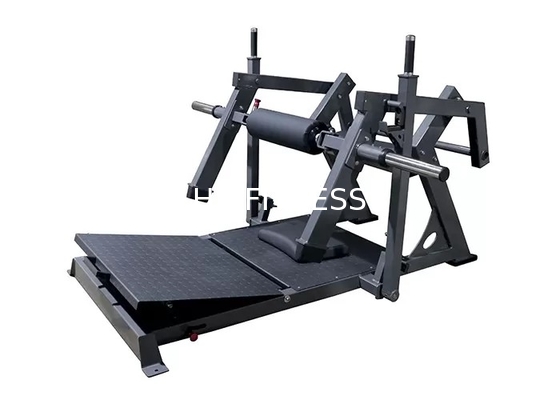 300kg ο εξοπλισμός γυμναστικής δύναμης σφυριών, ασημώνει τη μαύρη φορτωμένη πιάτο μηχανή