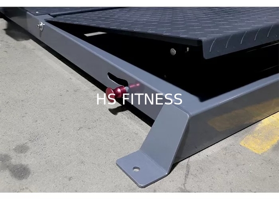 300kg ο εξοπλισμός γυμναστικής δύναμης σφυριών, ασημώνει τη μαύρη φορτωμένη πιάτο μηχανή