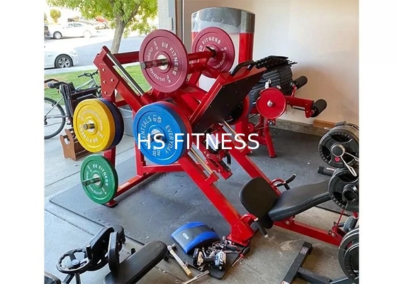 188kg εξοπλισμός ικανότητας σώματος πιάτων δύναμης σφυριών, γραμμική μηχανή Τύπου ποδιών 45°