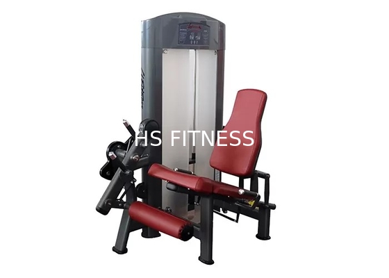 80kg καθισμένη μηχανή μπουκλών επέκτασης ποδιών τρία στρώματα ηλεκτροστατικού ψεκασμού