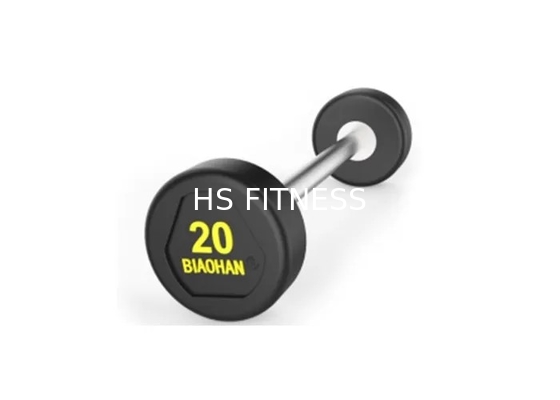 Εμπορική γυμναστική Weightlifting Barbell κατ' ευθείαν και τύπος μπουκλών