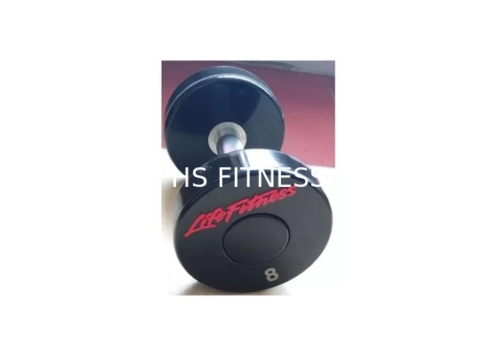 50KG γυμναστικής Workout εξαρτημάτων μαύρο σύνολο αλτήρων Crossfit ντυμένο PU