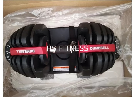 40kg διευθετήσιμα εξαρτήματα Workout γυμναστικής αλτήρων βάρους