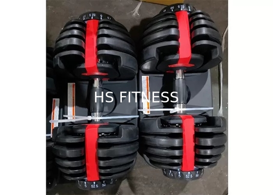 40kg διευθετήσιμα εξαρτήματα Workout γυμναστικής αλτήρων βάρους