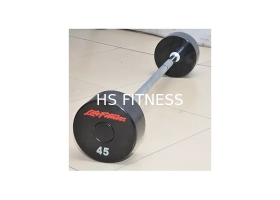 5KG PU Barbell σιδήρου εξαρτημάτων εξοπλισμού γυμναστικής επαγγελματικό σταθερό Powerlifting σύνολο